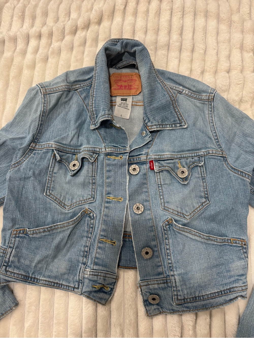 Levi's Light Blue Denim Trucker Jacket